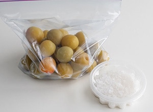 冷凍紀州南高青梅の梅干し手づくりキット