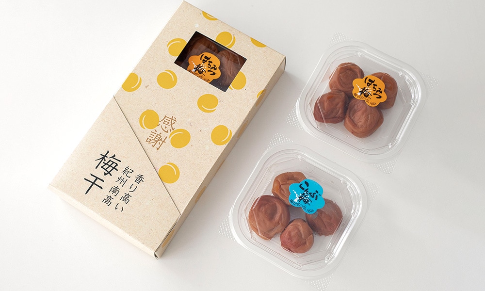 梅干セット 感謝 | プチギフト | 梅干し通販の店。紀州南高梅を紀州