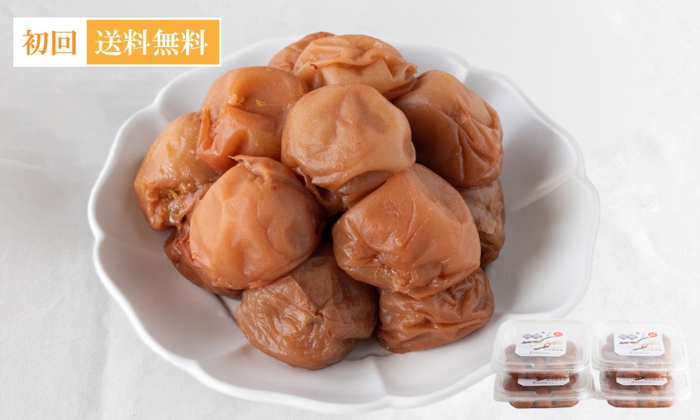 初回送料無料 紀州南高梅 完熟つぶれ梅 | 初回限定送料無料お試し商品