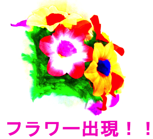 フラワー出現！！