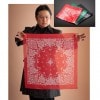 Syouma silk　ペイズリー60cm