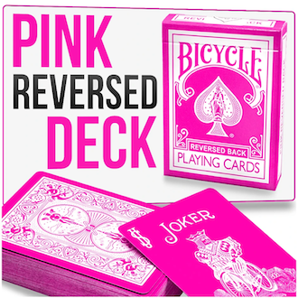 バイシクル リバース ピンクデック ｜全商品一覧や手品グッズ揃う