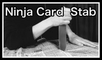 Ninja Card Stab