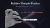 Rubber Sharpie Illusion by Alan Wong