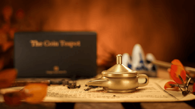 Coin Tea Pot by TCC