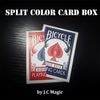 Split Color Card Box