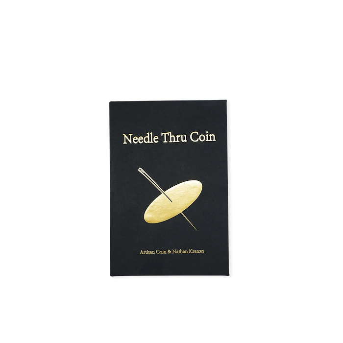 Needle Thru Coin by Artisan Coin 