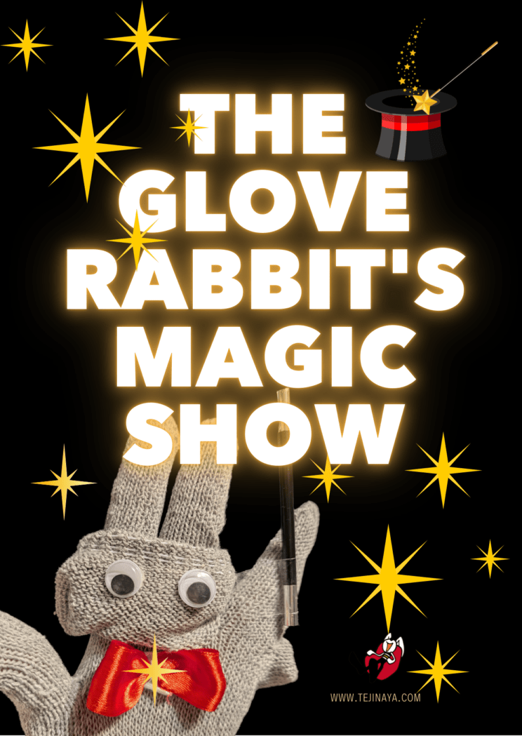 手袋うさぎのマジックショー