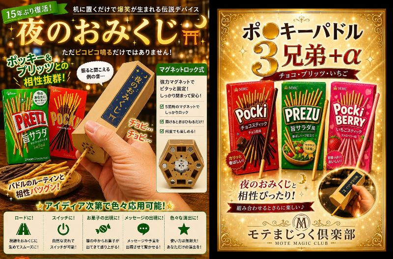 夜のおみくじ & ポッ○ーパドル＋α☆最強のオチで爆笑☆スーパーセット