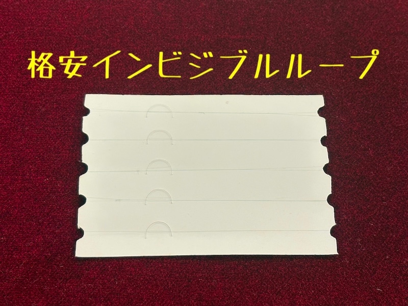 格安インビジブルループ (5本)