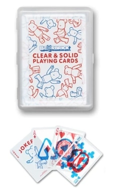 ベアブリック クリア＆ソリッドデック　BE@RBRICK CLEAR&SOLID PLAYING CARDS