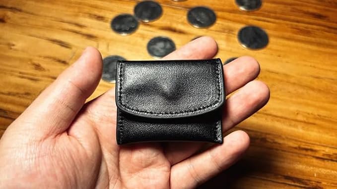 The Cowhide Coin Wallet by Bacon