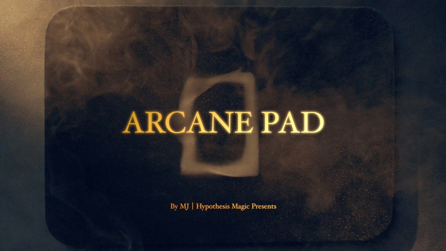Arcane Pad by MJ & Hypothesis Magic