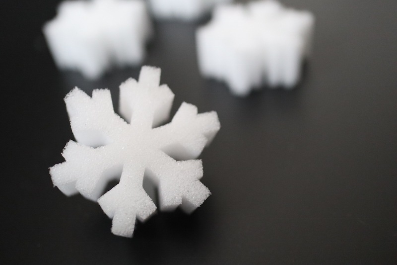 SNOWFLAKE SPONGES by Hugo Choi ※