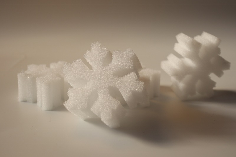SNOWFLAKE SPONGES by Hugo Choi ※