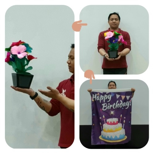 フラワーポットtoハンカチ２