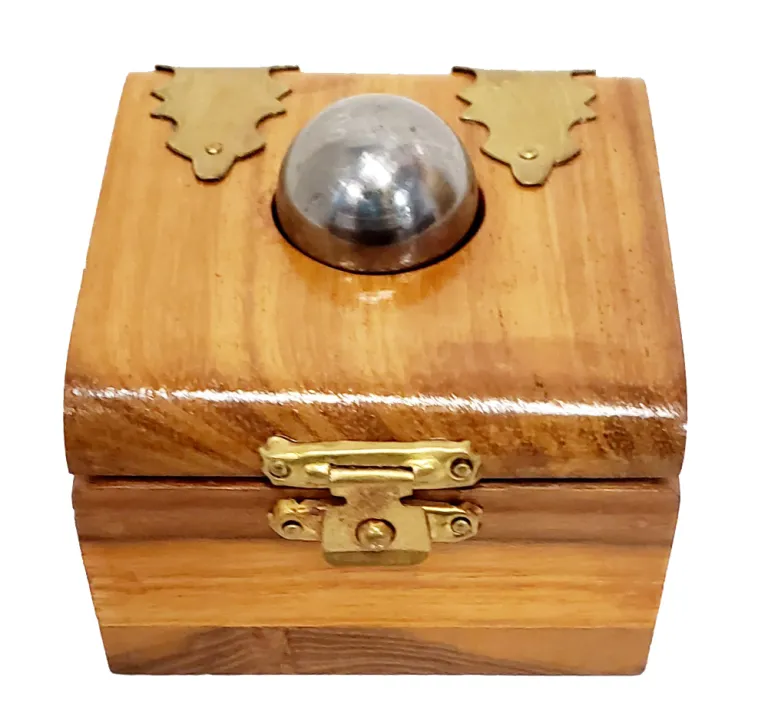 スチールボールスルーガラス