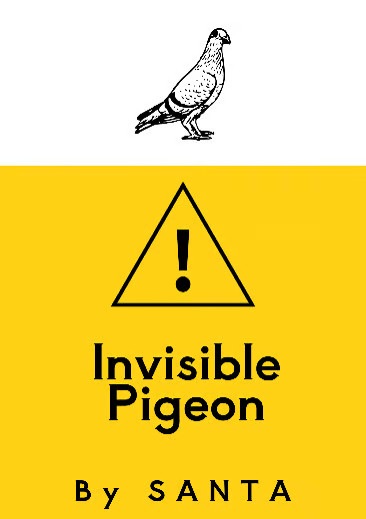 Invisible Pigeon (冊子) by SANTA