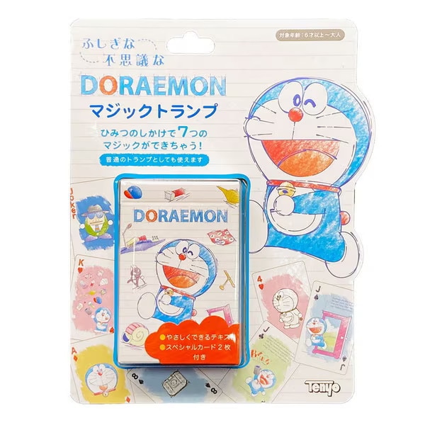新 ドラえもん マジックトランプ byテンヨー ｜全商品一覧や手品グッズ