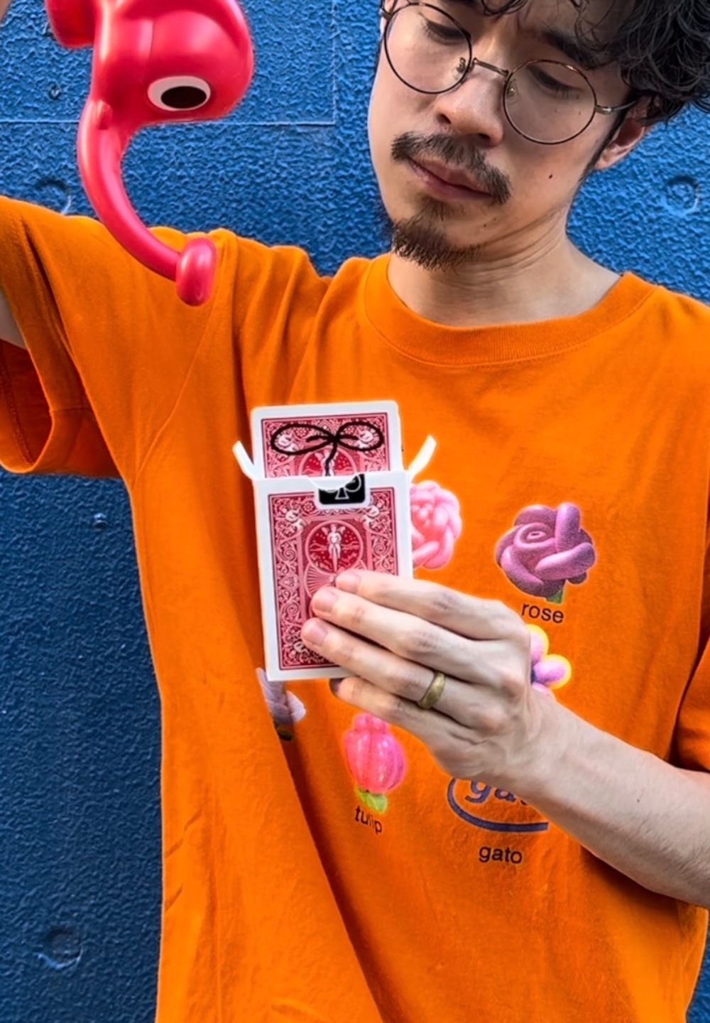 Growing Rising Card by SANTA