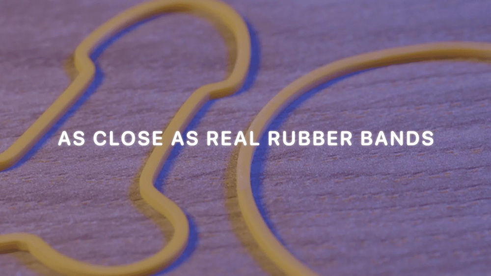THE HARDEST RUBBER BANDS