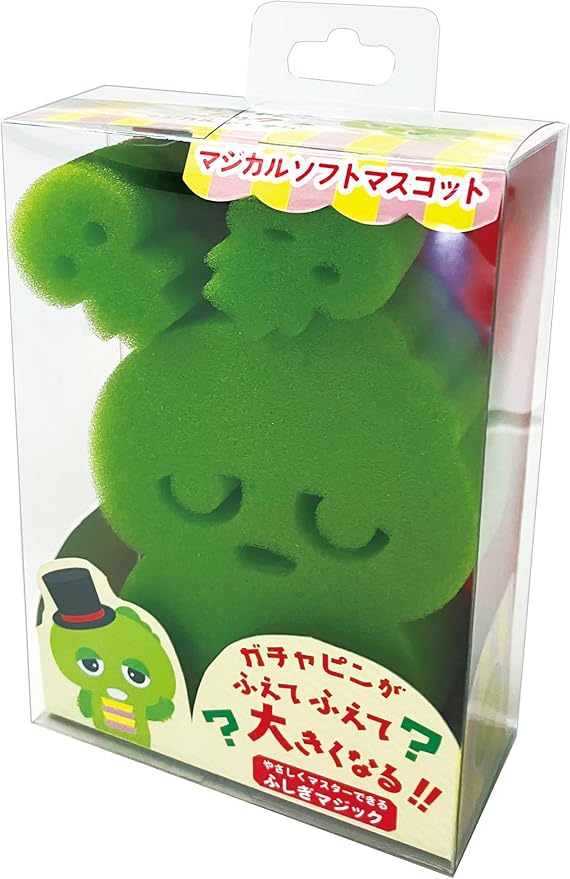 マジカルソフトマスコット ガチャピン byテンヨー