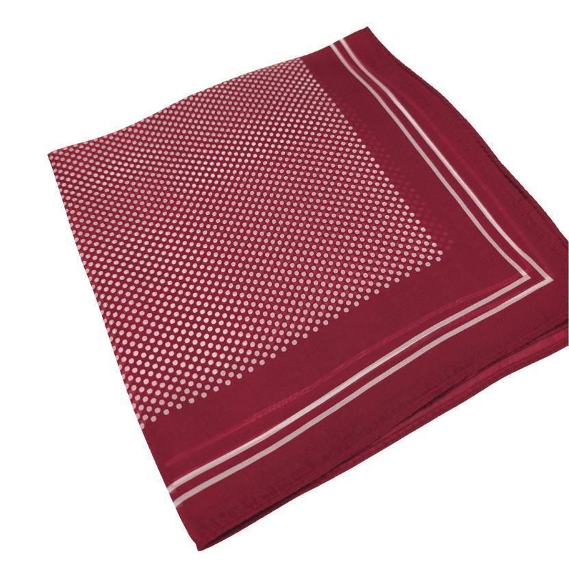 Syouma silk 水玉45cm (ワインレッド) v2