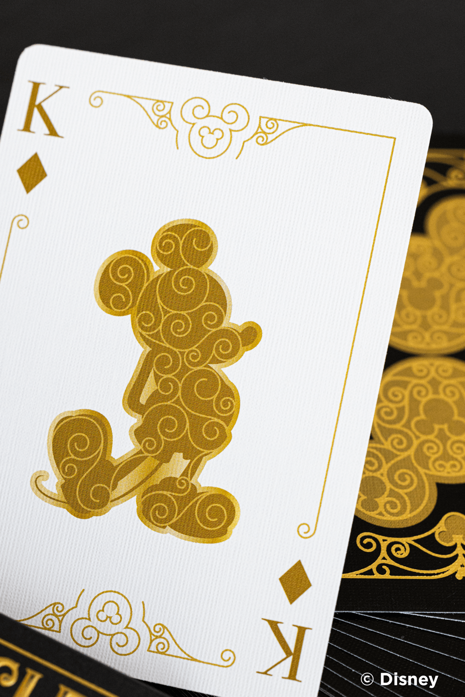 Disney Mickey Mouse inspired Black and Gold by Bicycle