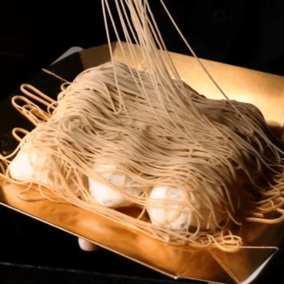 【専用木箱・専用紙袋つき】栗千本（黄金）