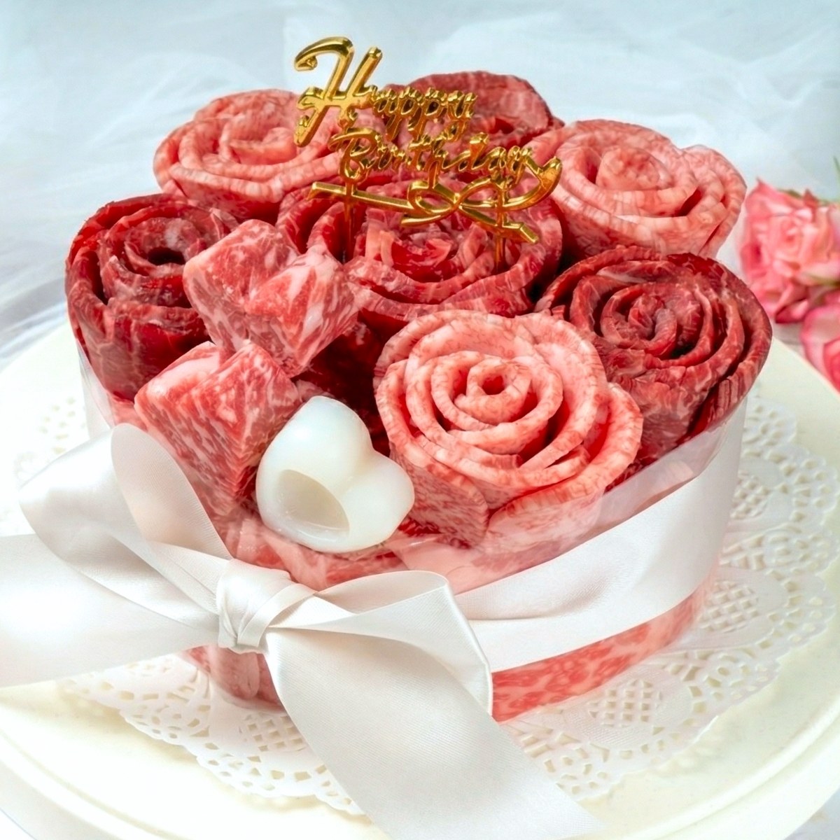 国産和牛　肉ケーキ 約500ｇ 3~4人前