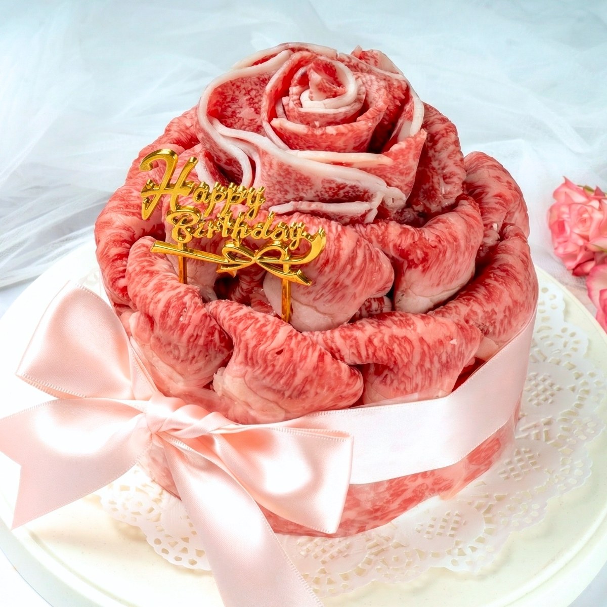 国産和牛　肉ケーキ 約500ｇ 3~4人前