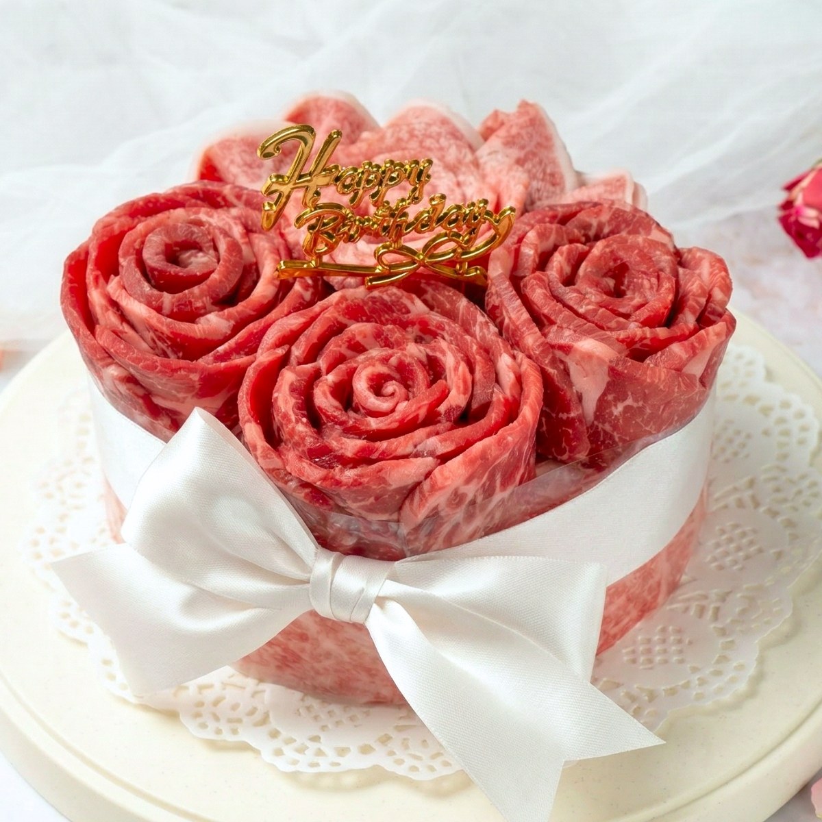 国産和牛　肉ケーキ 約500ｇ 3~4人前