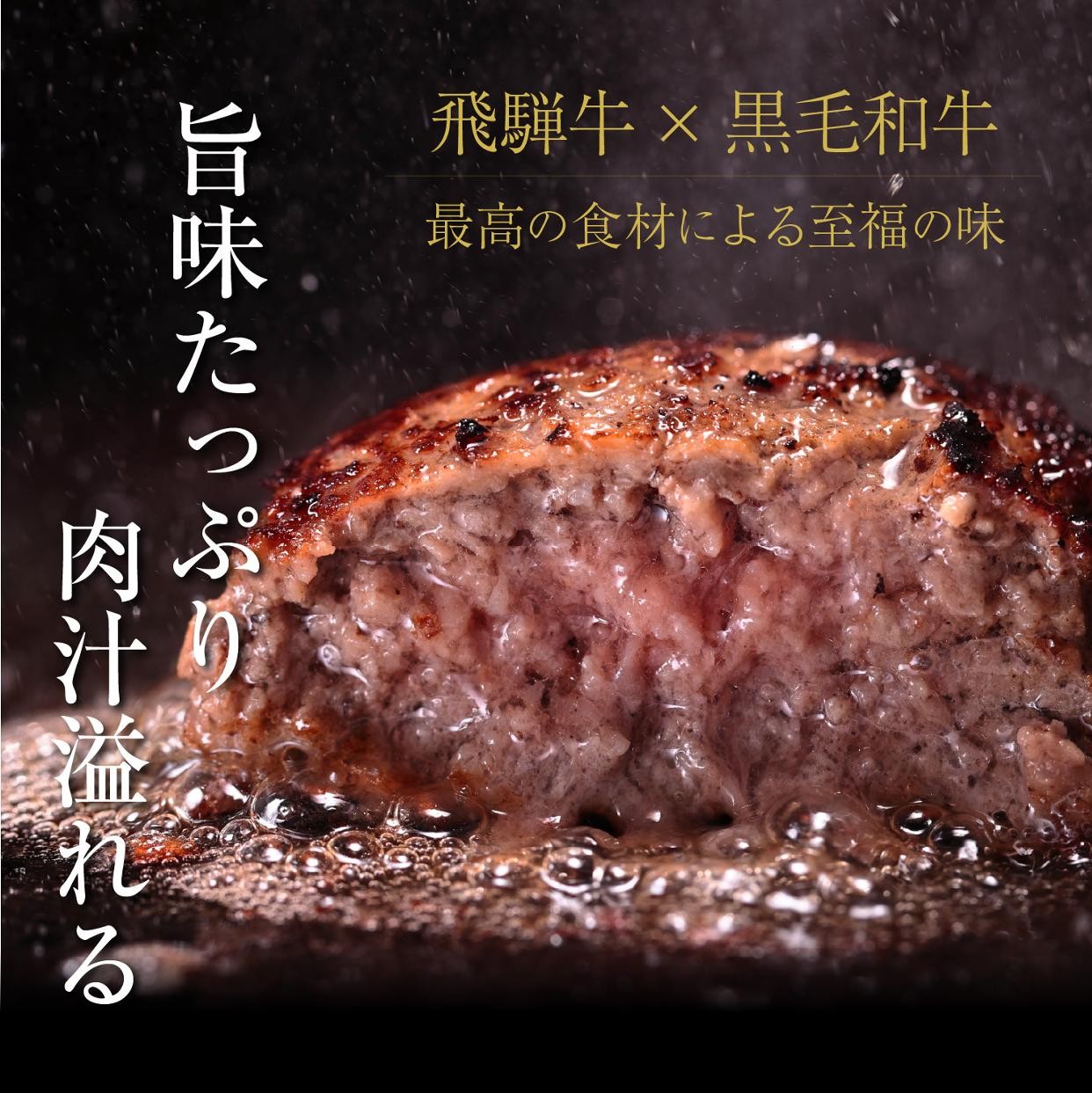 飛騨牛入りハンバーグ