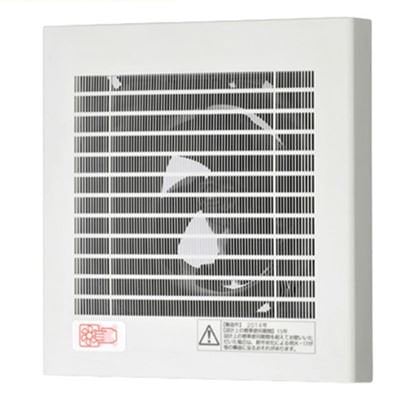 パナソニック【FY-08PF9SD】換気扇 パイプファン排気 プロペラファン 角形格子ルーバー フィルター付 本体スイッチ付