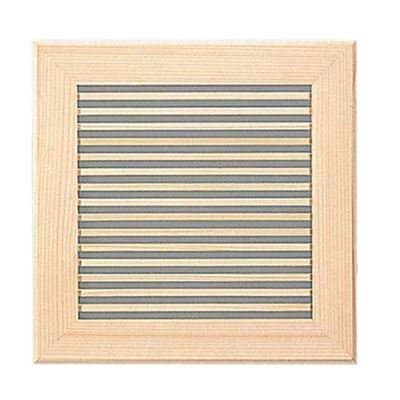 パナソニック【FY-17L15】天井埋込形換気扇用別売ルーバー角格子タイプ 17タイプ用 天然木(杉)製 スプリング式着脱