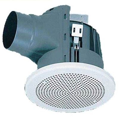 パナソニック【FY-20MC1】丸形天井埋込形換気扇排気 低騒音形 樹脂製本体 ルーバーセットタイプ(丸形･丸穴タイプ) 20cm