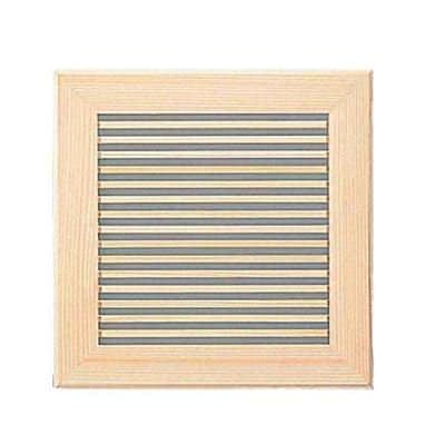 パナソニック【FY-24L15】天井埋込形換気扇用別売ルーバー格子タイプ 24タイプ用 天然木(杉)製 スプリング式着脱