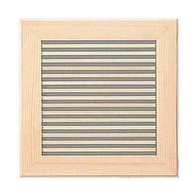 パナソニック【FY-32L15】天井埋込形換気扇用別売ルーバー格子タイプ 32タイプ用 天然木(杉)製 スプリング式着脱