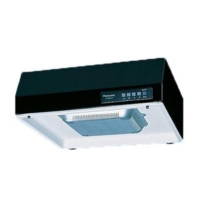 パナソニック【FY-60HJR3H-K】※換気扇 浅形レンジフードシロッコファン 丸ダクト接続形 左上排気 60cm幅 色：ブラック