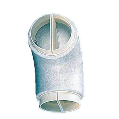 パナソニック【FY-ETV04】換気扇 Q-hiファン用部材熱交換形換気扇専用2層管エルボ 垂直曲げ用