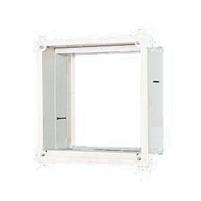 パナソニック【FY-KDS25】事務所用･居室用換気扇スライド取付枠 25cm用 コンクリート住宅 防火ダンパー付屋外フード取付用