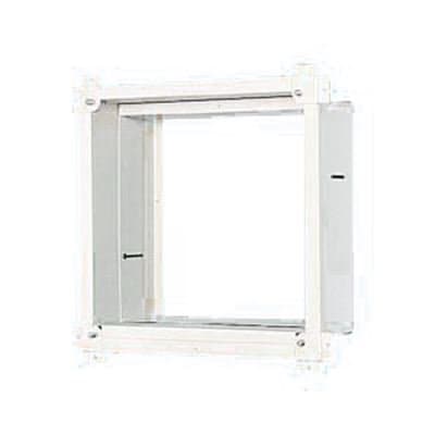 パナソニック【FY-KDS30】事務所用･居室用換気扇スライド取付枠 30cm用 コンクリート住宅 防火ダンパー付屋外フード取付用