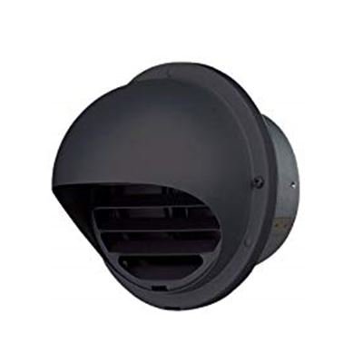 パナソニック【FY-MCAA042-K】換気扇 エクステリア用部材丸形パイプフード 防火ダンパー付 ガラリ付 色：ブラック