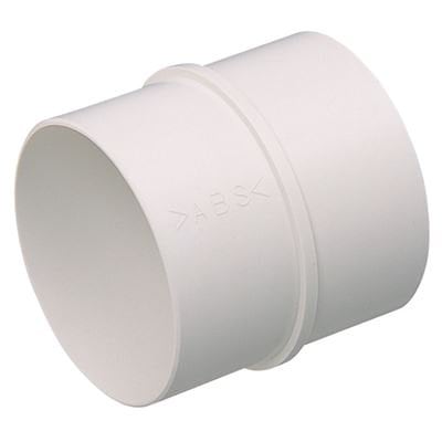 パナソニック ベンテック【VB-QU100P】換気扇 ダクト用中間部材パイプ継手 樹脂製 呼び径：φ100mm