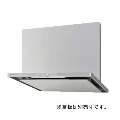 パナソニック【FY-7HTC5-S】※換気扇 レンジフード スマートスクエアフードコンロ連動形 整流板捕集方式 75cm幅 シロッコファン 大風量形 色：シルバー※幕板別売り