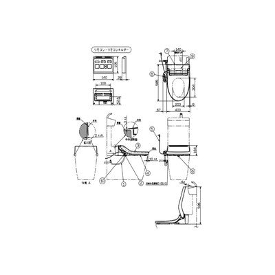 パナソニック【CH325WS】ＮＥＷアラウーノＶ専用トワレＳ５