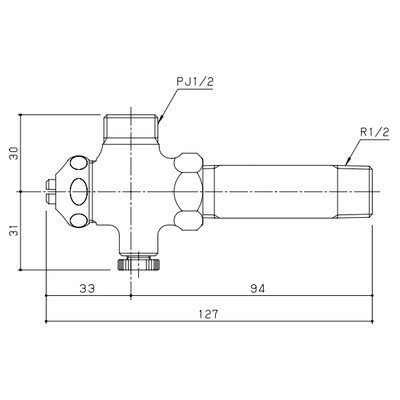 パナソニック【GL803AA7】アングル止水栓２本入 水抜き機能付