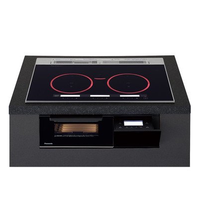 パナソニック【KZ-AN77K】ＩＨクッキングヒータービルトインタイプ ジェットブラック