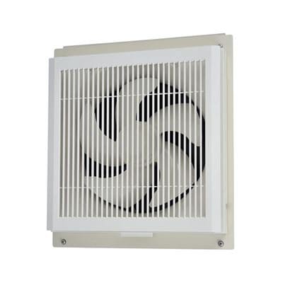 ▲三菱 【EX-25SC4】 学校用標準換気扇 窓枠取付格子タイプ 電気式シャッター 速調付 引きひもなし 羽根径25ｃｍ 