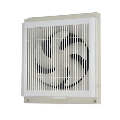 ●三菱 【EX-30SC4-RK】※ 学校用標準換気扇 窓枠取付格子タイプ 電気式シャッター 給排式 引きひもなし 羽根径30ｃｍ  管理番号：1340